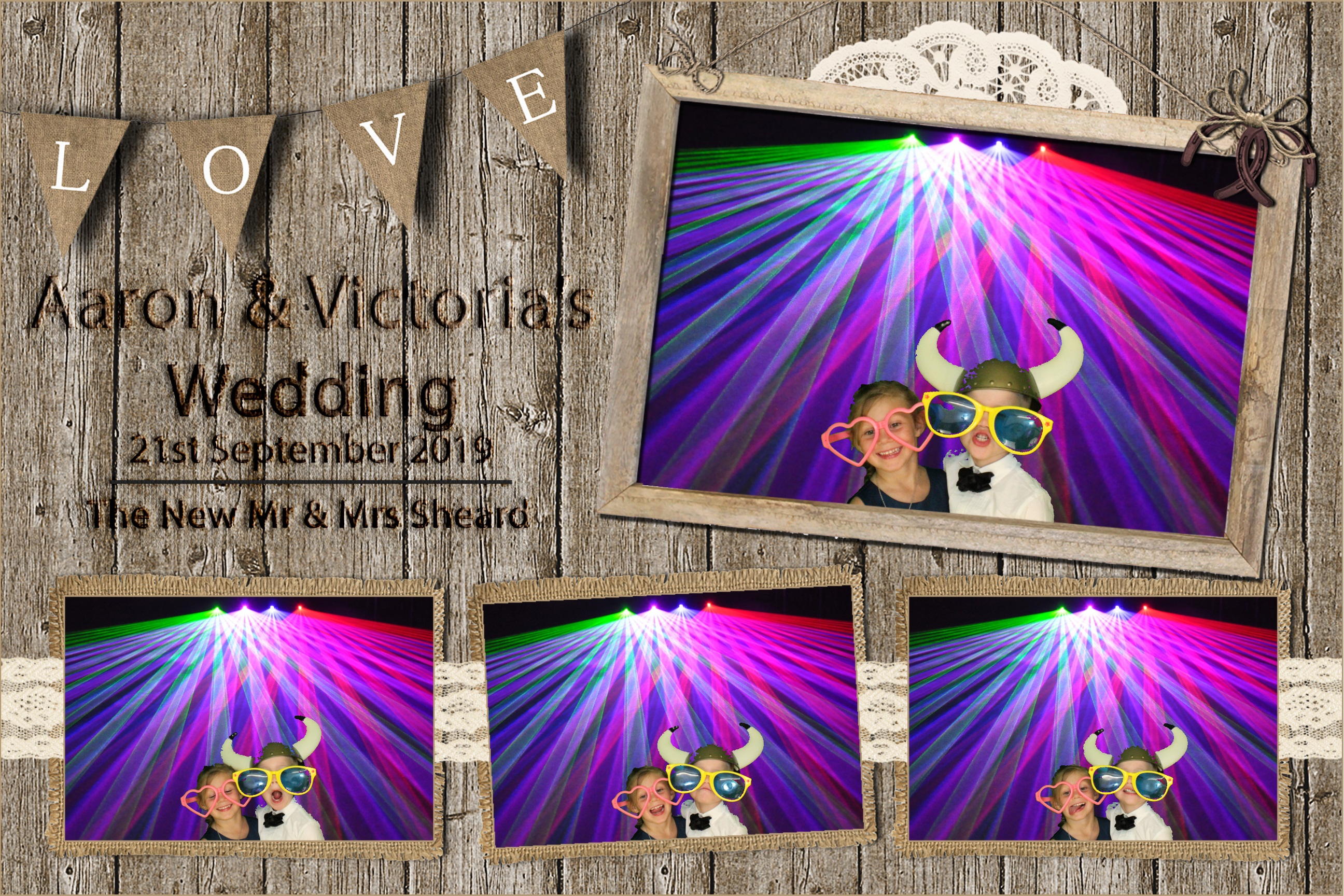 Aaron & Victoria's Wedding  | View more photos from the event at images.mobile-photo-booth.com/u/MobilePhotoBoothUK/Aaron-Victorias-Wedding